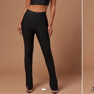 Fashion nova Charlotte Bandage Pant - Black XL